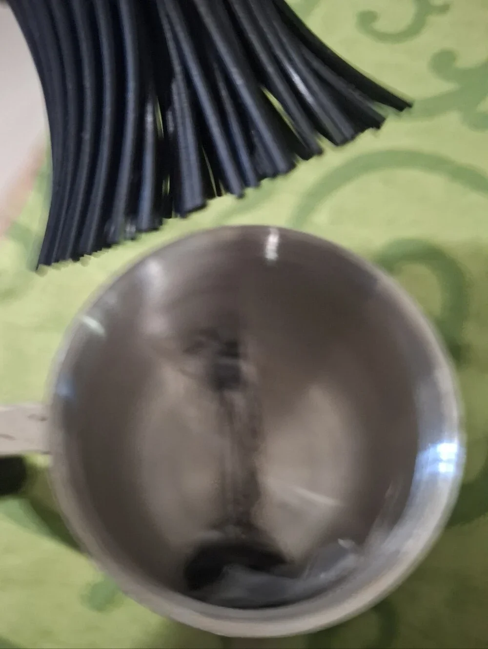 Williams Sonoma Stainless Steel Basting Pot with Black Handles